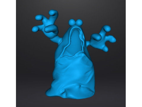 트랩 도어 팬텀 판타지 피규어 모델 장난감 조각품 3D 프린트 모델