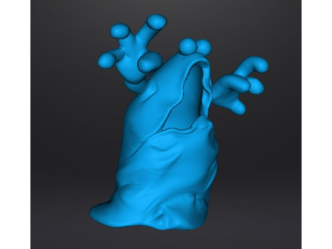 트랩 도어 팬텀 판타지 피규어 모델 장난감 조각품 3D 프린트 모델