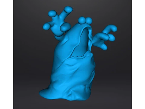 TRAP DOOR PHANTOM FANTASY FIGURE MODEL TOY SCULPTURE 3D Print Model