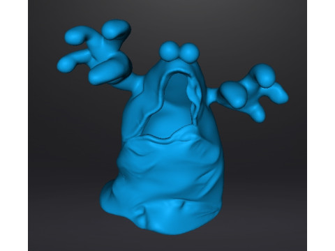 트랩 도어 팬텀 판타지 피규어 모델 장난감 조각품 3D 프린트 모델