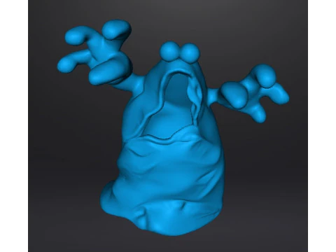 TRAP DOOR PHANTOM FANTASY FIGURE MODEL TOY SCULPTURE 3D Print Model