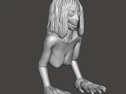 MODELO EM MINIATURA MOMO MOTHER BIRD PARA JOGOS DE HORROR OU FANTASIA RPG DND Modelo de Impressão 3D