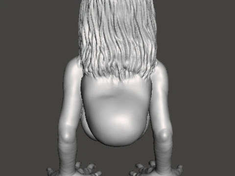 MODELO EM MINIATURA MOMO MOTHER BIRD PARA JOGOS DE HORROR OU FANTASIA RPG DND Modelo de Impressão 3D