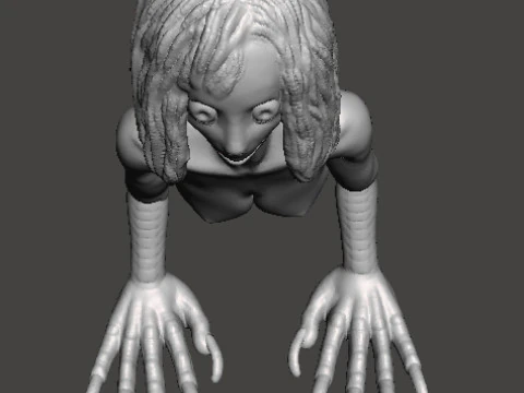 MODELO EM MINIATURA MOMO MOTHER BIRD PARA JOGOS DE HORROR OU FANTASIA RPG DND Modelo de Impressão 3D