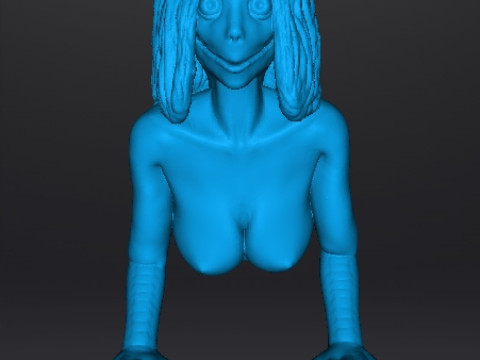 MOMO MOTHER BIRD MINIATURE MODEL FOR HORROR OR FANTASY GAMES RPG DND 3D Print Model