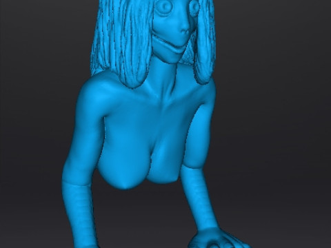 MOMO MOTHER BIRD MINIATURE MODEL FOR HORROR OR FANTASY GAMES RPG DND 3D Print Model