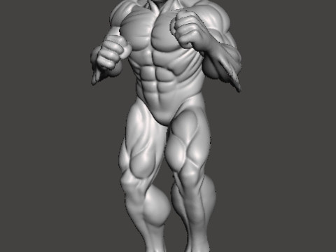 ZMIENIONA BESTIA WILKOŁAK FORMA MINIATUROWY MODEL FANTASY LUB GRY SCIFI RPG DND Model do druku 3D