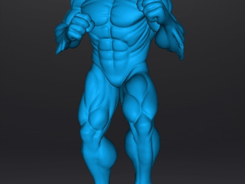 ZMIENIONA BESTIA WILKOŁAK FORMA MINIATUROWY MODEL FANTASY LUB GRY SCIFI RPG DND Model do druku 3D