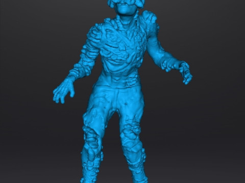 टीएलओयू क्लिकर मिनिएचर मॉडल हॉरर फैंटेसी गेम्स आरपीजी डीएनडी 3D प्रिंट मॉडल