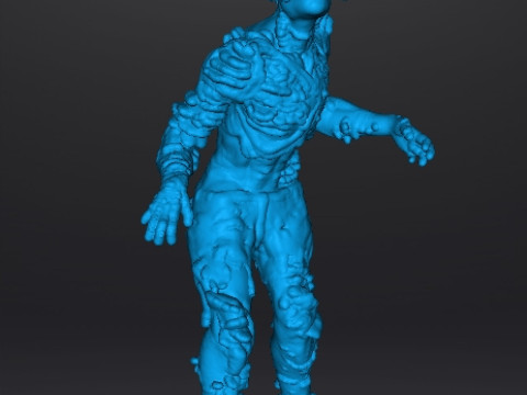 टीएलओयू क्लिकर मिनिएचर मॉडल हॉरर फैंटेसी गेम्स आरपीजी डीएनडी 3D प्रिंट मॉडल