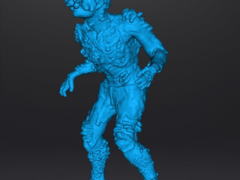 टीएलओयू क्लिकर मिनिएचर मॉडल हॉरर फैंटेसी गेम्स आरपीजी डीएनडी 3D प्रिंट मॉडल