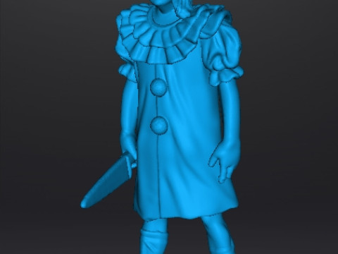 हॉरर या फंतासी गेम आरपीजी डीएनडी के लिए टेरिफायर पेल गर्ल मिनिएचर मॉडल 3D प्रिंट मॉडल