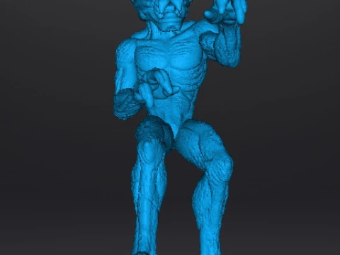 TOP HEAVY MODEL FIGURE FOR HORROR AND FANTASY GAMES RPG DND 3D Print Model