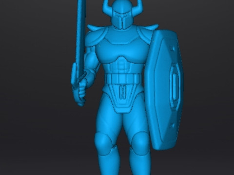 LT BITTER RIDDER MINIATUURMODEL FANTASIESPELLEN RPG DND 3D printmodel