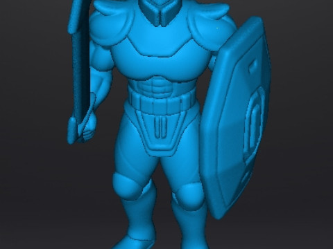 LT BITTER RIDDER MINIATUURMODEL FANTASIESPELLEN RPG DND 3D printmodel