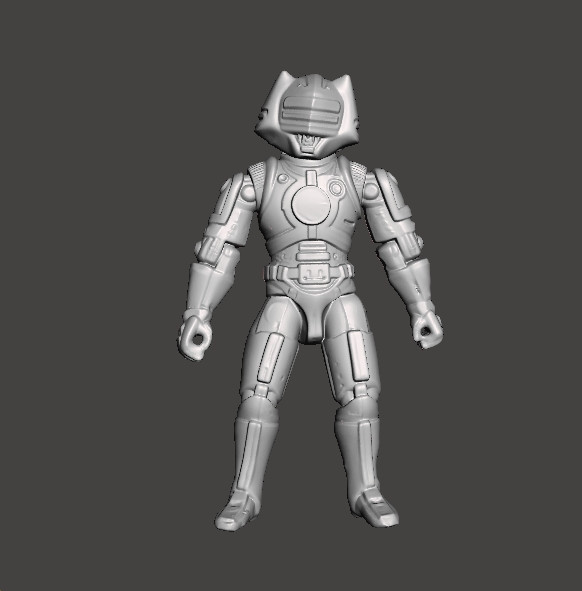 CAPTAIN POWER DREAD TROOPER COMMANDER PROTOTYPE JOUET FIGURE 4 POUCES Modèles 3D en vedette .c4d .max .obj .3ds .fbx .stl .blend 