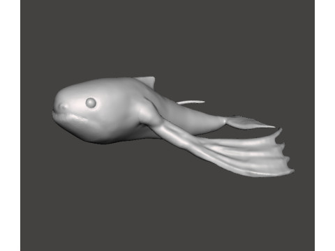 МИНИАТЮРНАЯ МОДЕЛЬ NINGEN CRYPTID ДЛЯ ИГР УЖАСОВ ИЛИ ФЭНТЕЗИ RPG DND 3D Принт Модель