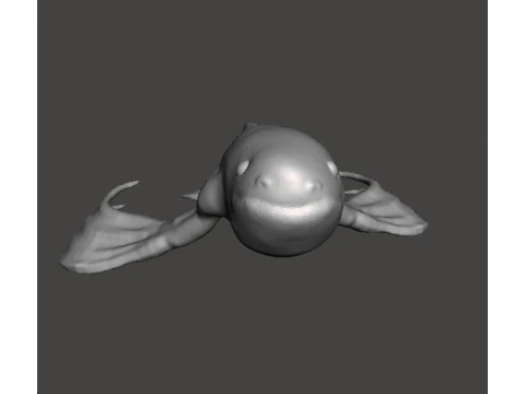 NINGEN CRYPTID MINIATURE MODEL FOR HORROR OR FANTASY GAMES RPG DND 3D Print Model