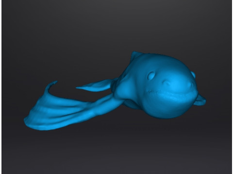 NINGEN CRYPTID 微型模型，适用于恐怖或奇幻游戏角色扮演游戏 DND 3D 打印模型