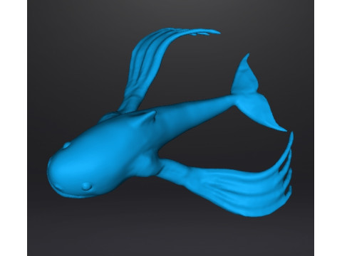 NINGEN CRYPTID 微型模型，适用于恐怖或奇幻游戏角色扮演游戏 DND 3D 打印模型