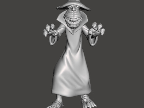 DER GRUNDEL DAS ECHTE GHOSTBUSTERS-MINIATURMODELL FÜR FANTASY- ODER HORRORSPIELE RPG DND 3D Druckmodell