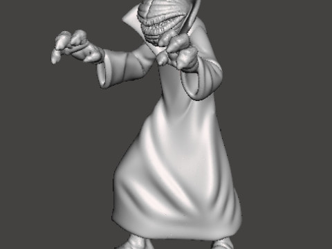 THE GRUNDEL THE REAL GHOSTBUSTERS MODELLO IN MINIATURA PER GIOCHI FANTASY O HORROR RPG DND Modello di stampa 3D