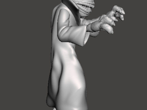 THE GRUNDEL THE REAL GHOSTBUSTERS MODELLO IN MINIATURA PER GIOCHI FANTASY O HORROR RPG DND Modello di stampa 3D