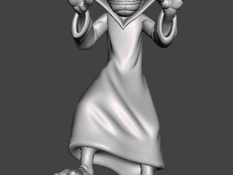 THE GRUNDEL THE REAL GHOSTBUSTERS MODELLO IN MINIATURA PER GIOCHI FANTASY O HORROR RPG DND Modello di stampa 3D