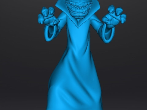 THE GRUNDEL THE REAL GHOSTBUSTERS MODELLO IN MINIATURA PER GIOCHI FANTASY O HORROR RPG DND Modello di stampa 3D