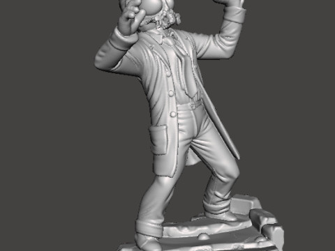 MODELLO IN MINIATURA THE FLY 1958 PER GIOCHI HORROR O FANTASY RPG DND Modello di stampa 3D