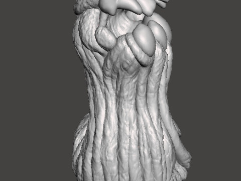 NOBU MINIATURE MODEL FIGURE FOR HORROR AND FANTASY GAMES RPG DND 3D Print Model