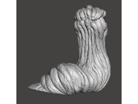 NOBU MINIATURE MODEL FIGURE FOR HORROR AND FANTASY GAMES RPG DND 3D Print Model