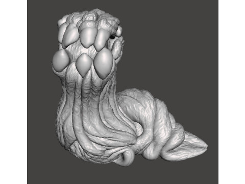 NOBU MINIATURE MODEL FIGURE FOR HORROR AND FANTASY GAMES RPG DND 3D Print Model