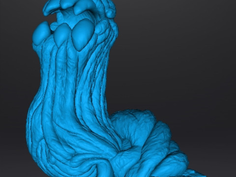 NOBU MINIATURE MODEL FIGURE FOR HORROR AND FANTASY GAMES RPG DND 3D Print Model