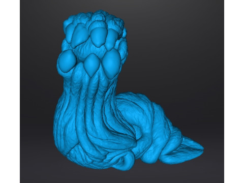 NOBU MINIATURE MODEL FIGURE FOR HORROR AND FANTASY GAMES RPG DND 3D Print Model