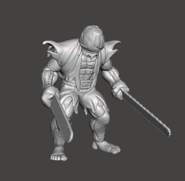 KORKU VE FANTAZİ OYUNLARI İÇİN BÜYÜK ADAM MİNYATÜR MODEL FİGÜR RPG DND 3D Baskı Modeli .c4d .max .obj .3ds .fbx .stl .blend