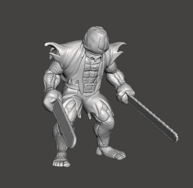 FIGURA MODELLO IN MINIATURA DI BIGGY MAN PER GIOCHI HORROR E FANTASY RPG DND Modello di stampa 3D .c4d .max .obj .3ds .fbx .stl .blend 