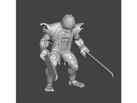 FIGURINE MODÈLE MINIATURE BIGGY MAN POUR JEUX D'HORREUR ET FANTAISIE RPG DND Modèles 3D en vedette