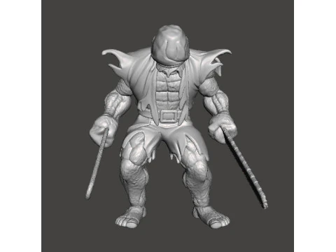 FIGURA MODELLO IN MINIATURA DI BIGGY MAN PER GIOCHI HORROR E FANTASY RPG DND Modello di stampa 3D