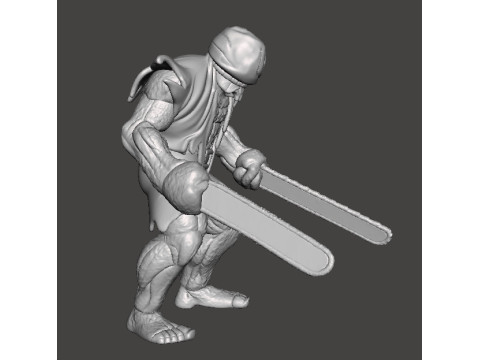KORKU VE FANTAZİ OYUNLARI İÇİN BÜYÜK ADAM MİNYATÜR MODEL FİGÜR RPG DND 3D Baskı Modeli