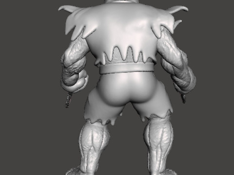 KORKU VE FANTAZİ OYUNLARI İÇİN BÜYÜK ADAM MİNYATÜR MODEL FİGÜR RPG DND 3D Baskı Modeli