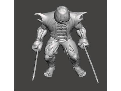 FIGURA MODELLO IN MINIATURA DI BIGGY MAN PER GIOCHI HORROR E FANTASY RPG DND Modello di stampa 3D