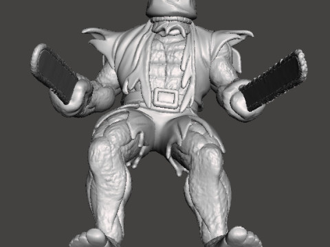 KORKU VE FANTAZİ OYUNLARI İÇİN BÜYÜK ADAM MİNYATÜR MODEL FİGÜR RPG DND 3D Baskı Modeli