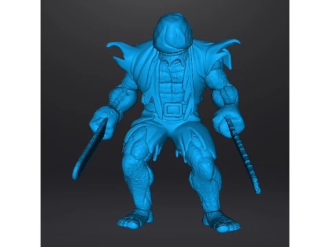 FIGURA MODELLO IN MINIATURA DI BIGGY MAN PER GIOCHI HORROR E FANTASY RPG DND Modello di stampa 3D