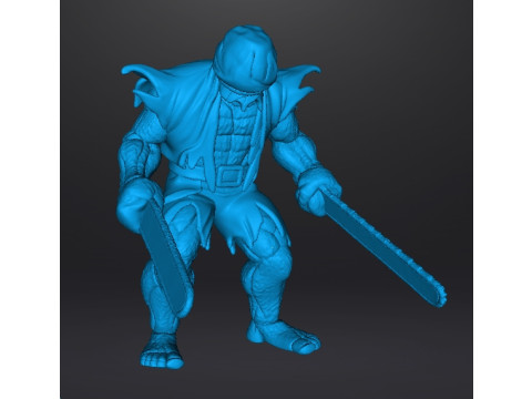 KORKU VE FANTAZİ OYUNLARI İÇİN BÜYÜK ADAM MİNYATÜR MODEL FİGÜR RPG DND 3D Baskı Modeli
