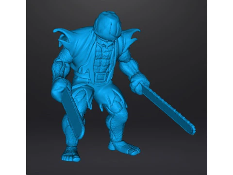 FIGURA MODELLO IN MINIATURA DI BIGGY MAN PER GIOCHI HORROR E FANTASY RPG DND Modello di stampa 3D