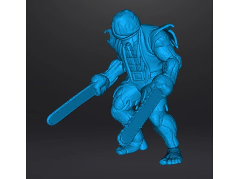 FIGURA MODELLO IN MINIATURA DI BIGGY MAN PER GIOCHI HORROR E FANTASY RPG DND Modello di stampa 3D