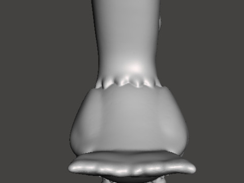 SIMPSONS BART RAVEN POE GAMBAR MODEL PATUNG HIAS Model Cetak 3D