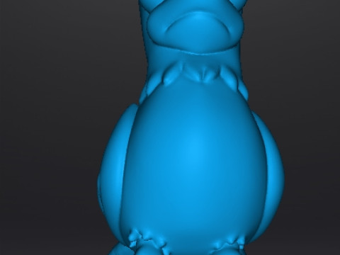 SIMPSONS BART RAVEN POE GAMBAR MODEL PATUNG HIAS Model Cetak 3D