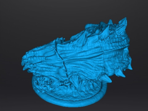 REUZE ZANDWORM WEZEN MODEL FIGUUR VOOR FANTASY GAMES RPG DND 3D printmodel